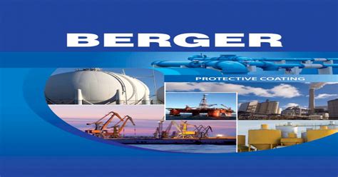 berger product catalog